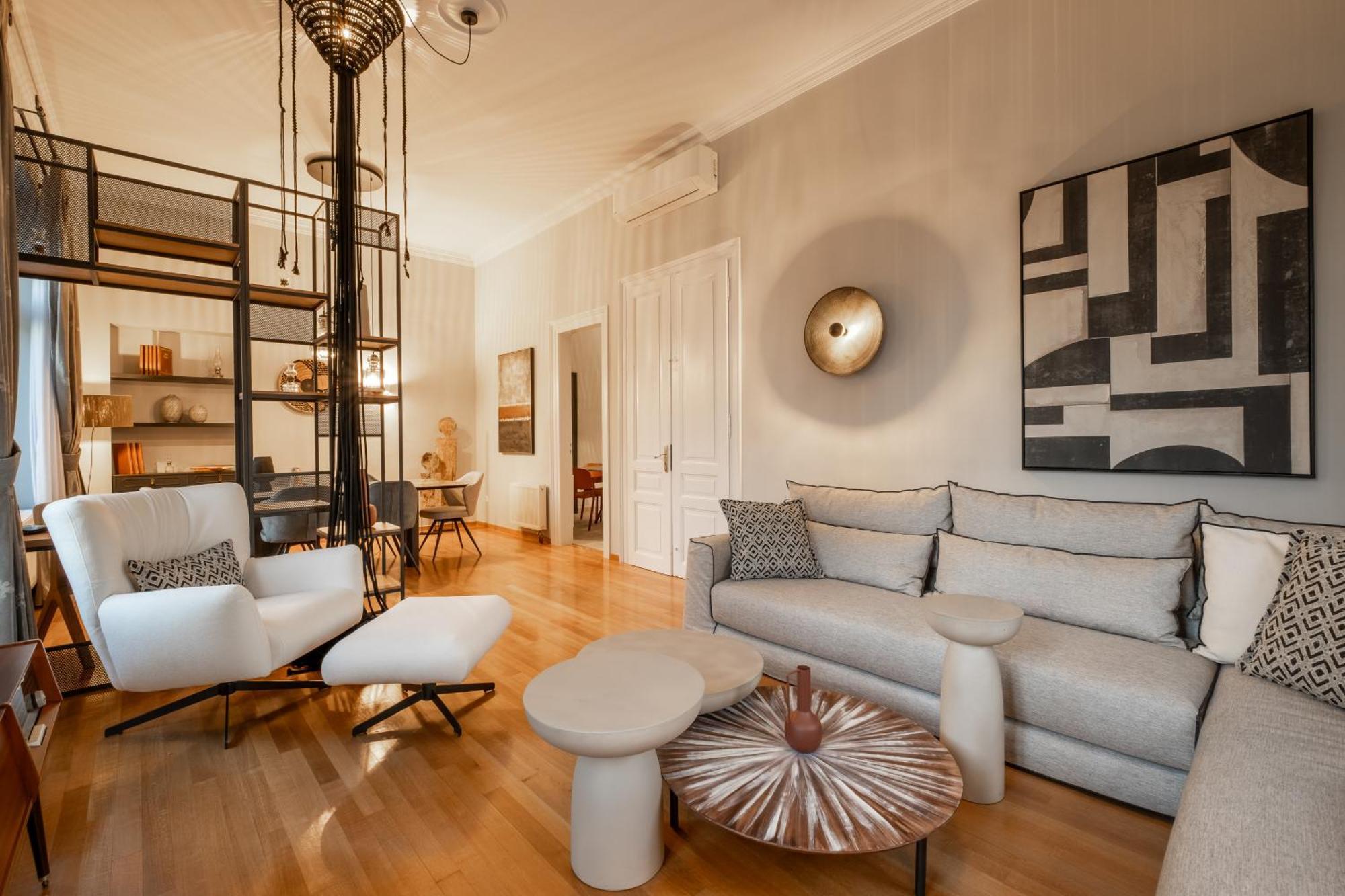 Thiseas Luxury Apartment Atenas Exterior foto